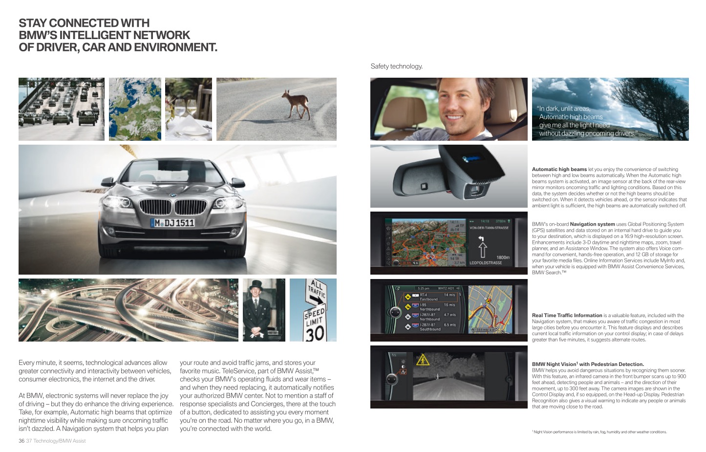 2011 BMW 5-Series Brochure Page 16